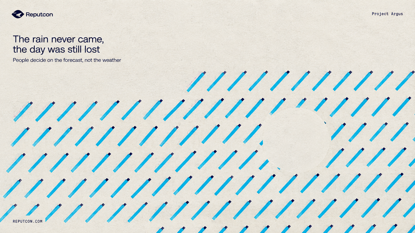Your Customers Don't Cancel Because of the Weather. They Cancel Because of the Forecast.